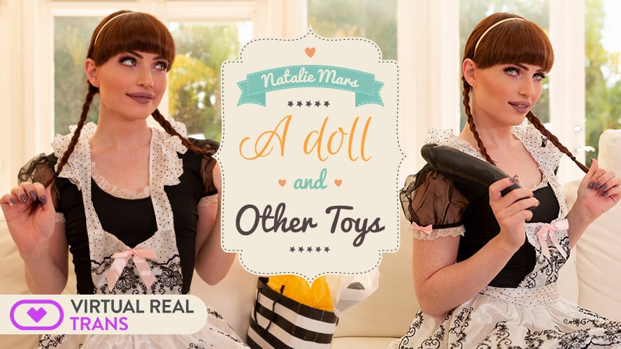 888px x 500px - A doll and other toys | VirtualRealTrans.com VR Porn video | HD Trailer