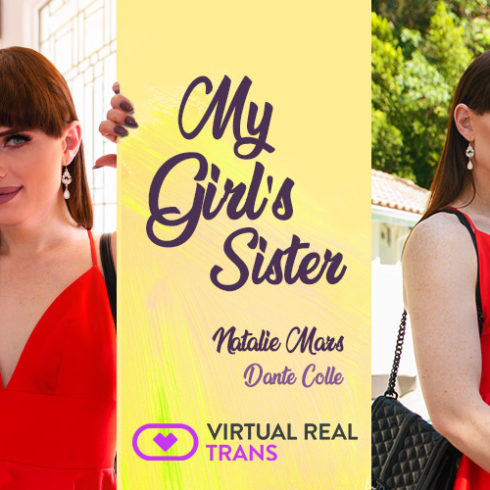 Natalie Mars is My girl's sister in VR Trans