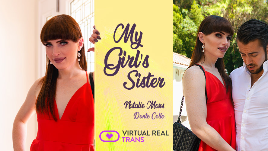 Natalie Mars is My girl's sister in VR Trans